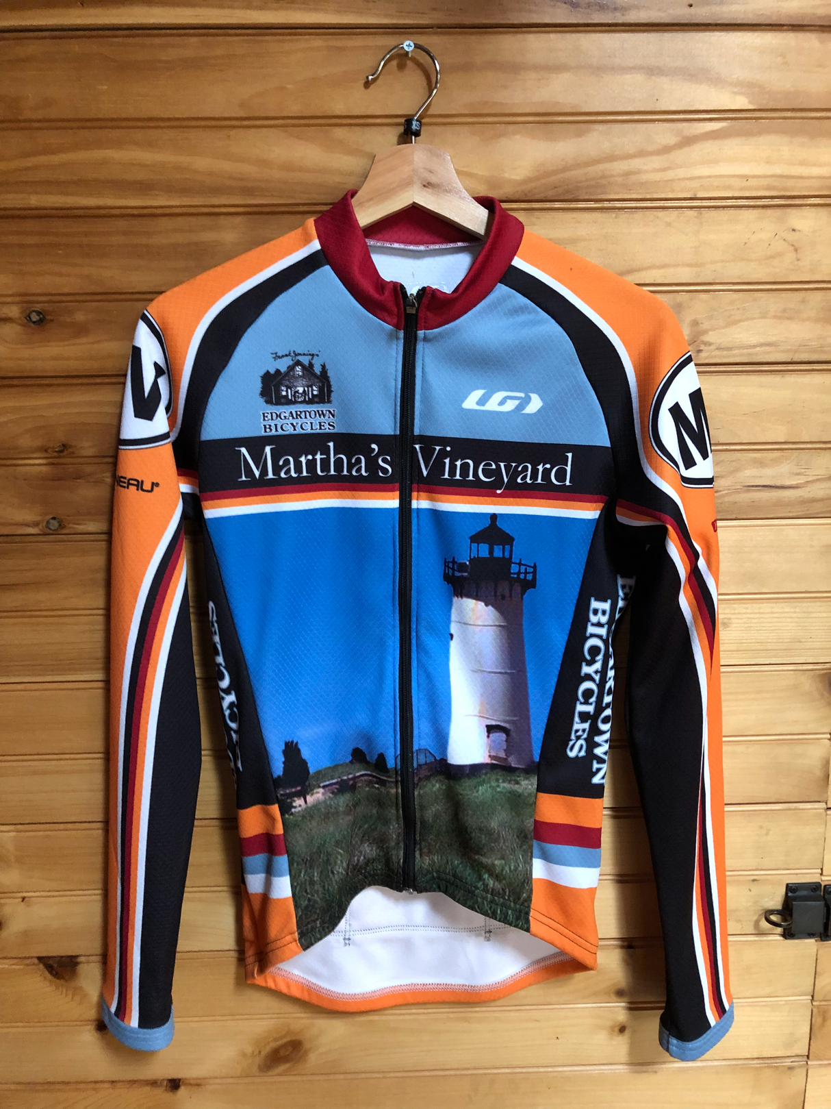 Edgartown Bicycles Lighthouse x Louis Garneau Long Sleeve Jersey