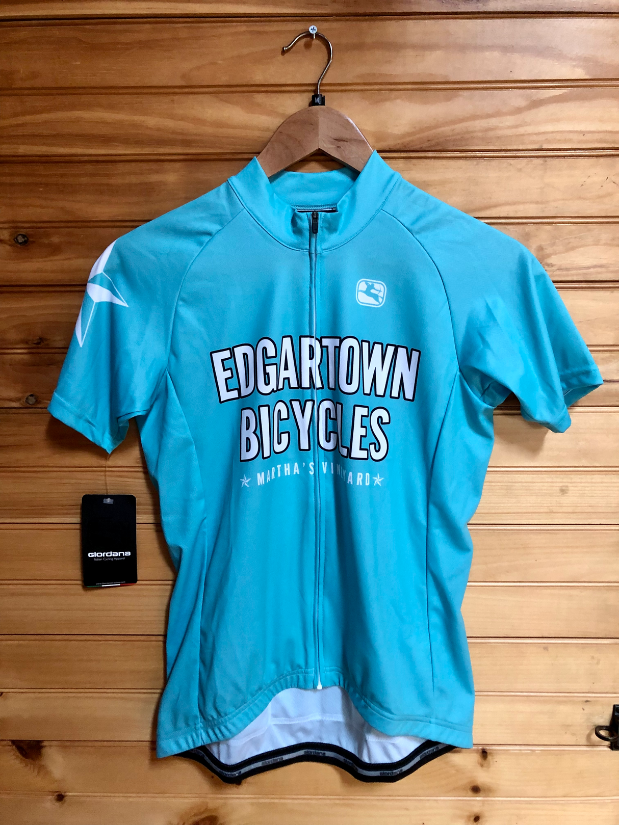Edgartown Bicycles North Star Giordana Vero Pro Light Blue Women's Jersey