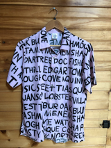 Ostroy Island Names Resort Shirt Pink